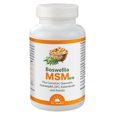 Dr. Jacob's Boswellia MSM forte Weihrauch Quercetin OPC Produktbild 1