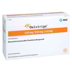 Delstrigo 100 mg/300 mg/245 mg Filmtabletten