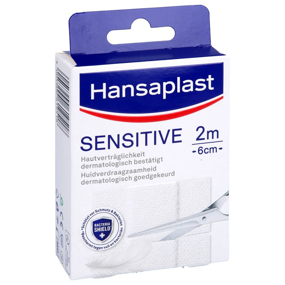 Hansaplast Sensitive Pflaster Hypoallergen 2mx6cm