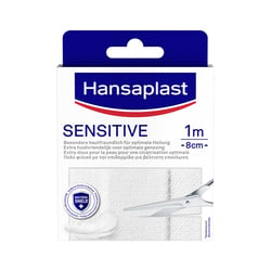 Hansaplast Sensitive Pflaster Hypoallergen 1mx8 cm