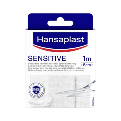 Hansaplast Sensitive Pflaster Hypoallergen 1mx8 cm