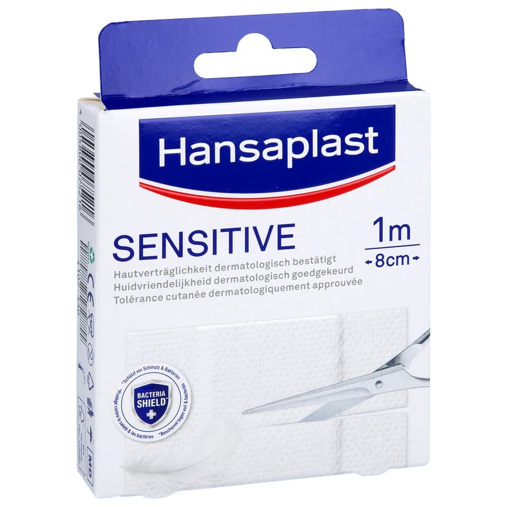 Hansaplast Sensitive Pflaster Hypoallergen 1mx8cm