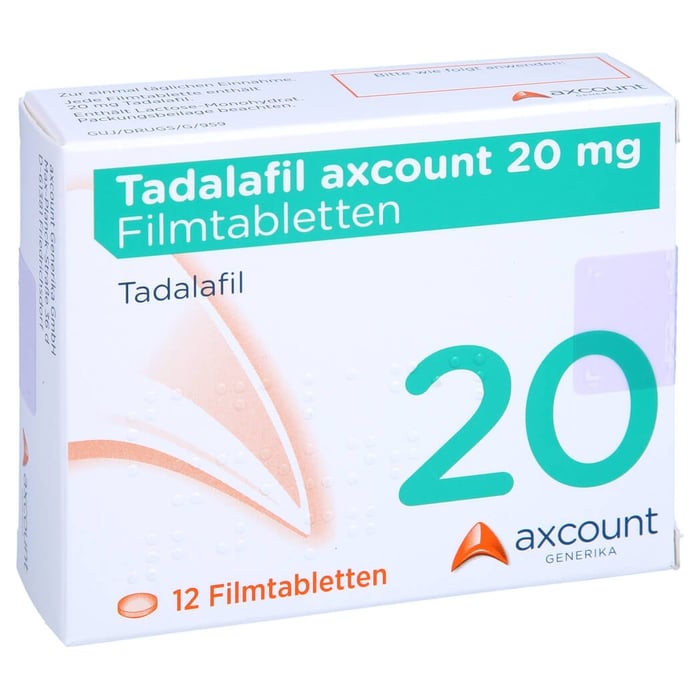 Tadalafil axcount 20mg