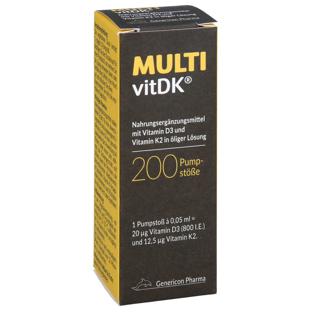 Multivitdk Lösung Vitamin D3+k2