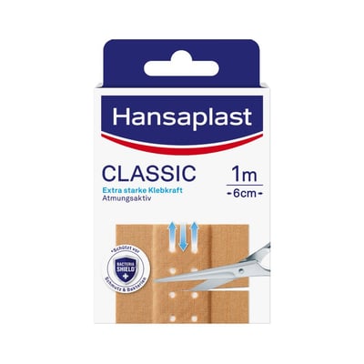 Hansaplast Classic Pflaster 1mx6 cm