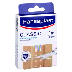 Hansaplast Classic Pflaster 1mx6cm