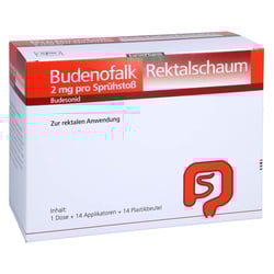 Budenofalk Rektalschaum 1x14 Hub