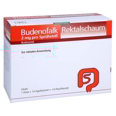 Budenofalk Rektalschaum 1x14 Hub