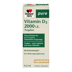 Doppelherz Vitamin D3 2000 I.E. pure