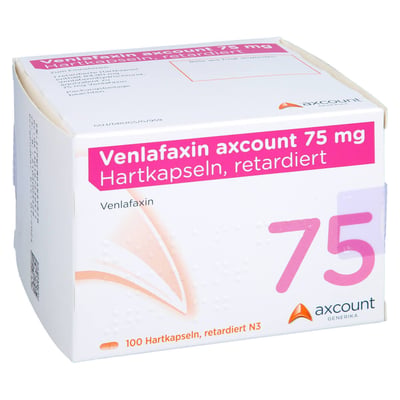 VENLAFAXIN axcount 75 mg Hartkapseln retardiert