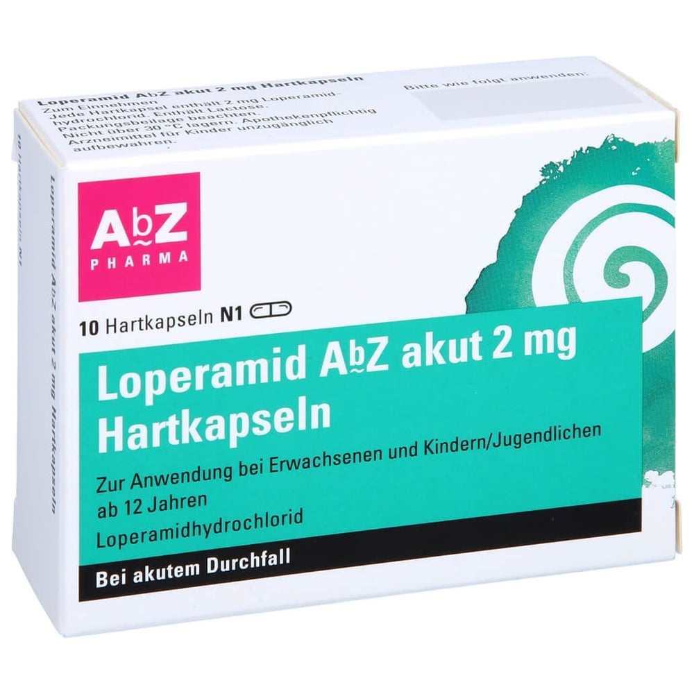 Loperamid AbZ akut 2 mg
