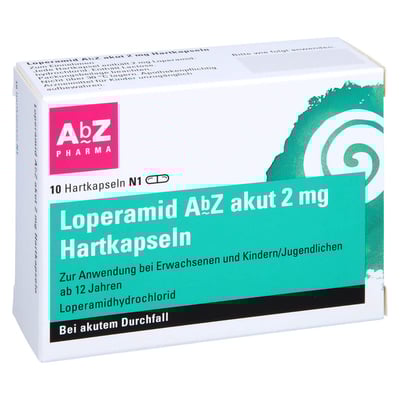 Loperamid AbZ akut 2 mg