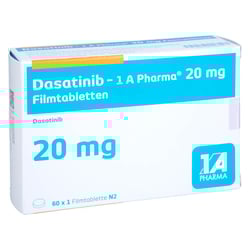Dasatinib - 1 A Pharma 20 mg Filmtabletten