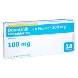 Dasatinib - 1 A Pharma 100 mg Filmtabletten