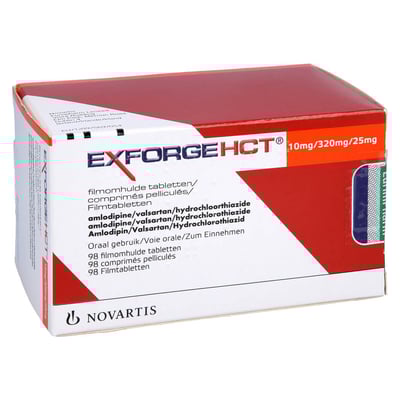 Exforge HCT 10 mg/320 mg/25 mg