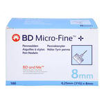 BD Micro-fine+ 8 0,25x8 mm Produktbild 2
