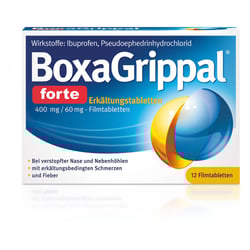 BoxaGrippal forte Erkältungstabletten 400 mg/60 mg