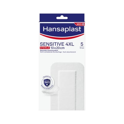 Hansaplast Wundverband Steril Sensitive 10x20 cm