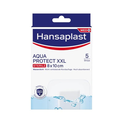 Hansaplast Wundverband Steril Aqua Protect 8x10 cm