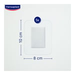 Hansaplast Wundverband Steril Aqua Protect 8x10 cm