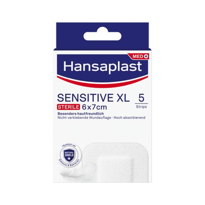 Hansaplast Wundverband Steril Sensitive 6x7 cm