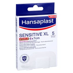 Hansaplast Wundverband Steril Sensitive 6x7cm