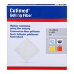 Cutimed Gelling Fiber Kom 10x10 cm Hydrofaserverb.