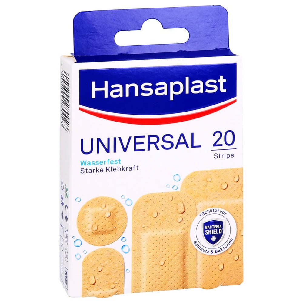 Hansaplast Universal Pflaster Wasserfest 20 Str