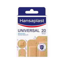 Hansaplast Universal Pflaster Wasserfest 20 Str