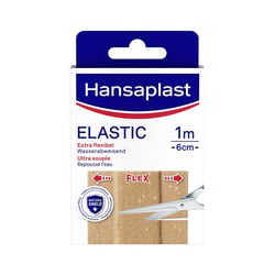 Hansaplast Elastic Pflaster 1mx6 cm