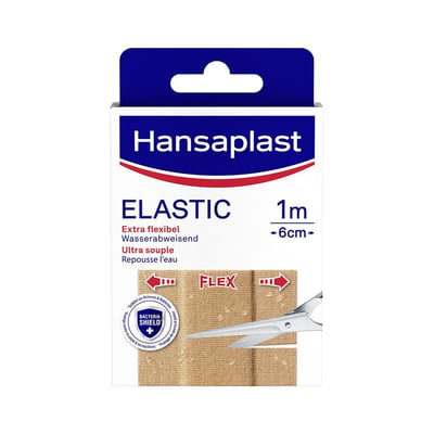 Hansaplast Elastic Pflaster 1mx6 cm