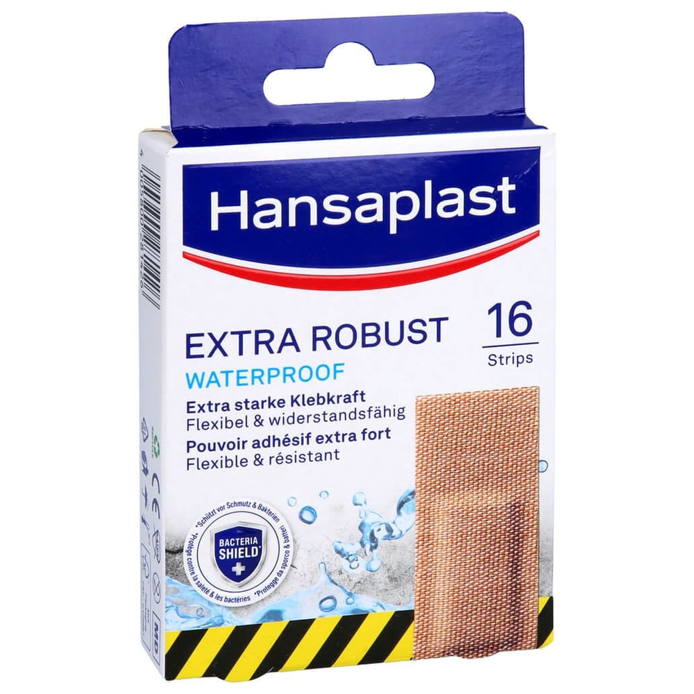 Hansaplast Extra Robust Pflaster Wasserdicht 16 St