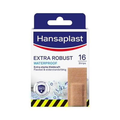 Hansaplast Extra Robust Waterproof 16 Strips