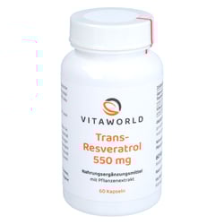 Trans-resveratrol 550 mg Kapseln