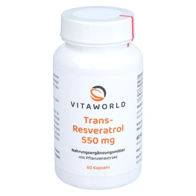 Trans-resveratrol 550 mg Kapseln