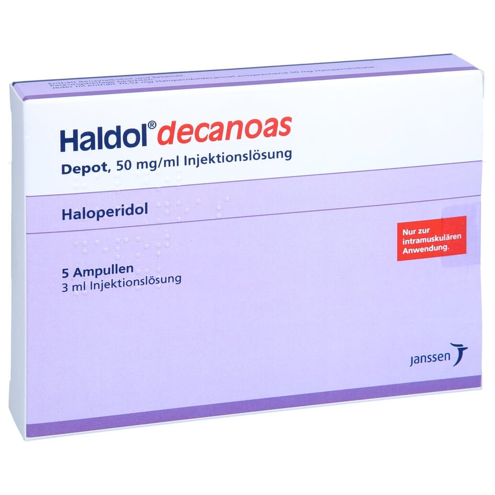 Haldol decanoas Depot 50 mg/ml Injektionslösung
