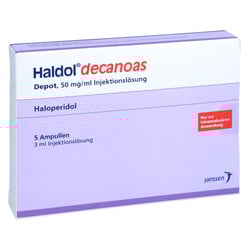 Haldol decanoas Depot 50 mg/ml Injektionslösung