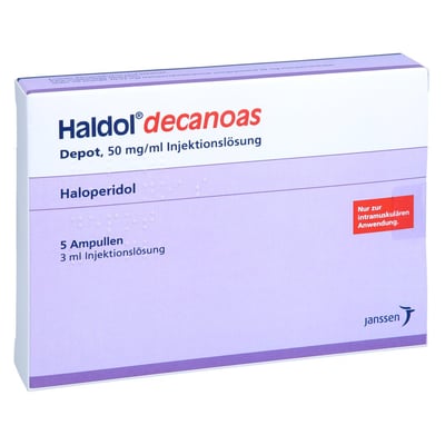 Haldol decanoas Depot 50 mg/ml Injektionslösung