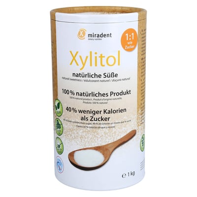 Miradent Xylitol Zuckerersatz Pulver