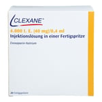 Clexane 4000 I.E. (40 mg)/0,4 ml Injektionslösung Produktbild 2