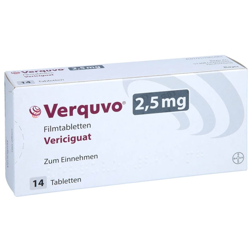 Verquvo 2.5 mg Filmtabletten