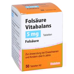 Folsäure Vitabalans 5 mg
