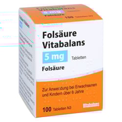 Folsäure Vitabalans 5 mg