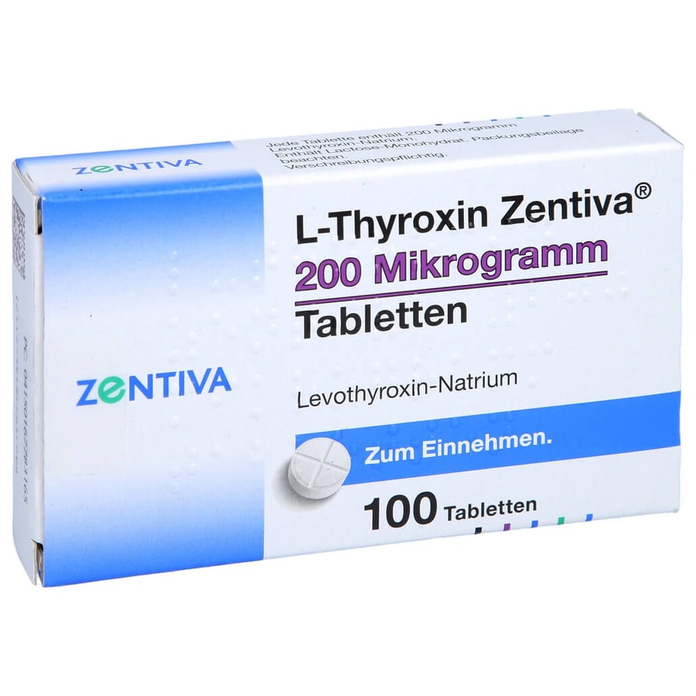 L-Thyroxin Zentiva 200 Mikrogramm