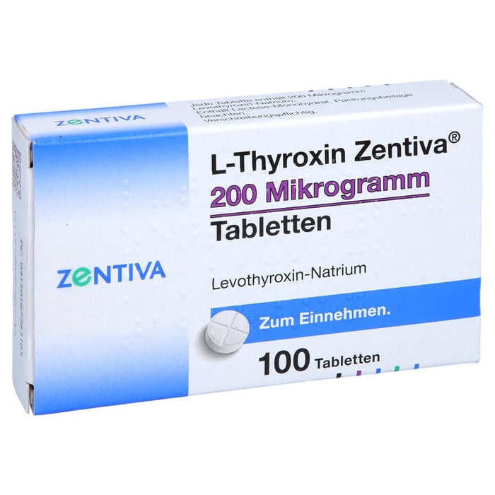 L-Thyroxin Zentiva 200 Mikrogramm