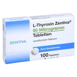 L-Thyroxin Zentiva 50 Mikrogramm