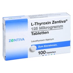 L-Thyroxin Zentiva 125 Mikrogramm