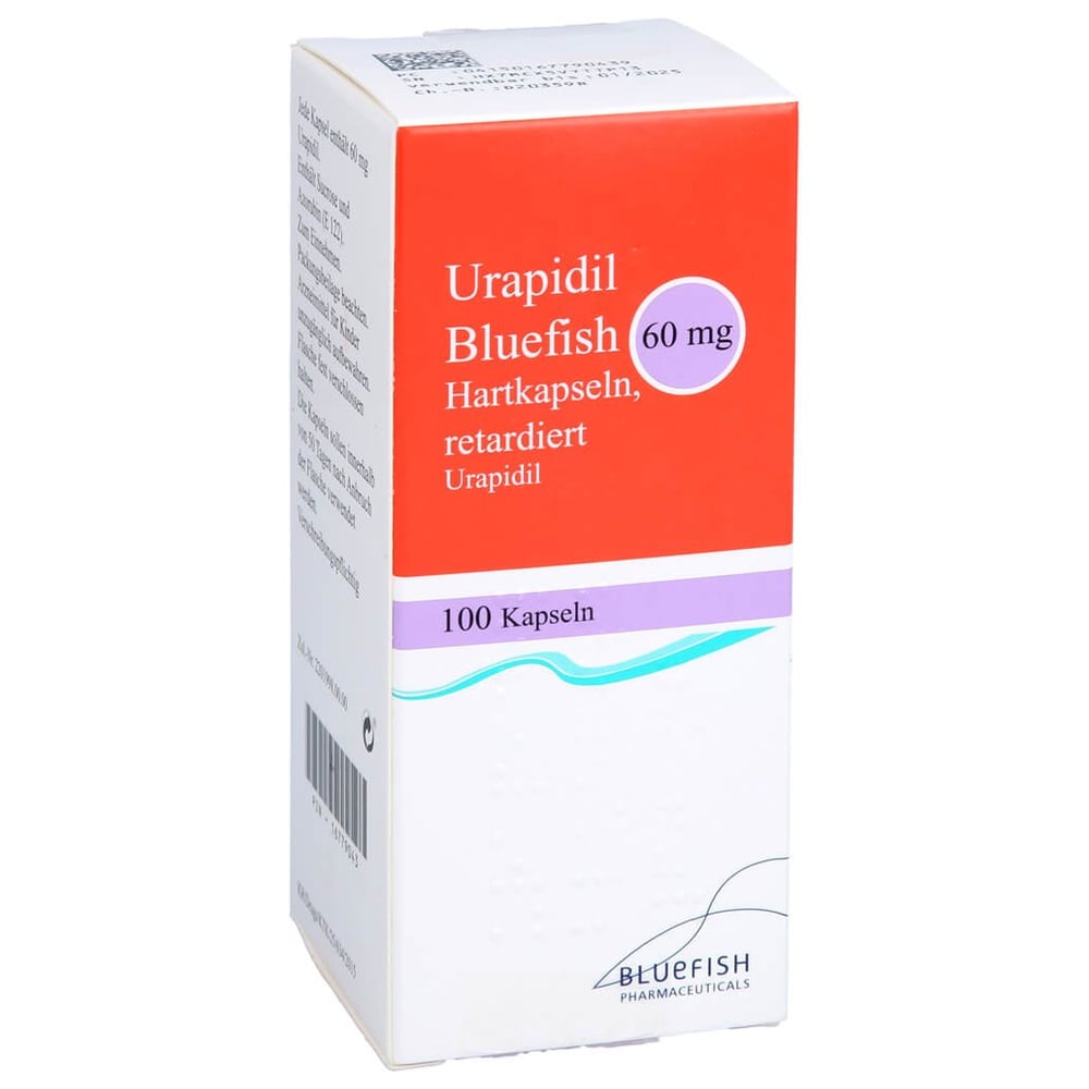 Urapidil Bluefish 60 mg Hartkapseln retadiert