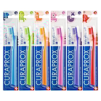 Curaprox Cs kids ultrasoft Zahnbürste 4-12 Jahre