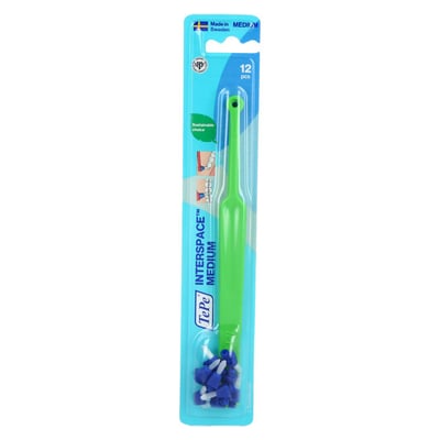 TePe Interspace Winkelbürste medium m.12 Wechselk.
